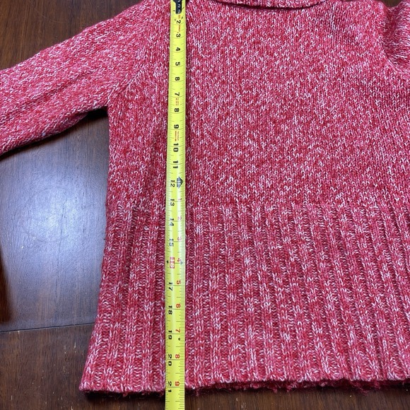 DELiAs Turtleneck Chunky Ribbed Knit Long Sleeve Mohair Blend Large Y2K Sweater - Picture 9 of 9